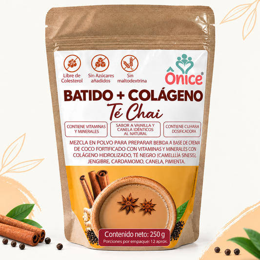 Té Chai + Colágeno — Onice